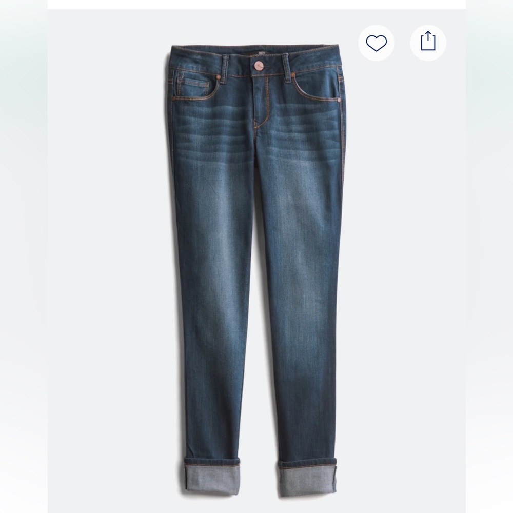 1822 Denim Berlin Low Rise Vintage Skinny Jeans